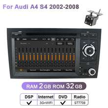 Laden Sie das Bild in den Galerie-Viewer, Eunavi 2 Din Tsar Radio Multimedia Player Automotive Für Audi Ach Sch 2002-2008 2din Stereo DVD CD GPS Navigation ChG SHCHGB Headunit