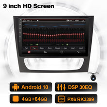 Załaduj zdjęcie do przeglądarki galerii, Eunavi car Radio New Android For Mercedes Benz E-class W211 E200 E220 E300 E350 E240 E270 GPS Car Multimedia Player DVR 4G DSP