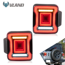 Załaduj zdjęcie do przeglądarki galerii, VLAND Car Accessories LED Tail Lights Assembly For Jeep Wrangler JL JLU 2018 2019 2020 Tail Lamp With Turn Signal Reverse Light