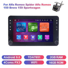 Load image into Gallery viewer, Eunavi Android Car GPS Multimedia For Alfa Romeo Spider Alfa Romeo 159 Brera 159 Sportwagon Auto Radio Audio Stereo TDA7851 wifi