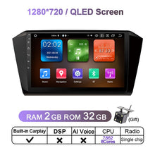 Load image into Gallery viewer, Eunavi Android 11 Car Radio For VW Passat B8 Magotan 2016 2017 Multimedia Video Player 2Din Head unit 4G 8Core 2 Din DVD GPS USB