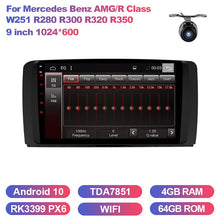 Charger l&#39;image dans la galerie, Eunavi 2 Din Android Car Radio Multimedia Player For Mercedes Benz AMG/R Class W251 R280 R300 R320 R350 Auto GPS Audio 4G NO DVD