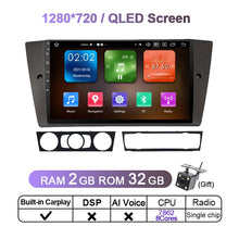 Załaduj zdjęcie do przeglądarki galerii, Eunavi 4G Android 11 Car Radio Multimedia Video Player For BMW 3 Series E90 E91 E92 E93 2005 - 2013 GPS Navigation Head unit DVD