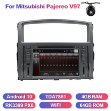 Załaduj zdjęcie do przeglądarki galerii, Eunavi 2 Din 7&#39;&#39; Android Car Radio DVD GPS Auto For MITSUBISHI PAJERO V97 2006-2014 Audio Stereo Multimedia Player WIFI