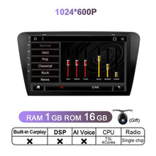 Załaduj zdjęcie do przeglądarki galerii, Eunavi 4G 1280*720 2Din Android 11 Car Radio GPS For Skoda Octavia A7 III 3 2014 - 2018 Multimedia Player 2 DIN DVD Head unit