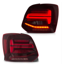 Cargar imagen en el visor de la galería, VLAND Tail lights Assembly for Volkswagen Polo 2011-2017 Taillight Tail Lamp with Turn Signal Reverse Lights LED DRL light