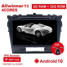 Laden Sie das Bild in den Galerie-Viewer, Eunavi 2 Din 10,1 Zoll Android 10 Auto DVD Radio Stereo für SUZUKI GRAND VITARA 2015 Multimedia GPS Navigation Headunit PC 2din