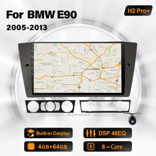 Cargar imagen en el visor de la galería, Eunavi Car Radio For BMW 3-Series E90 2005-2012 Multimedia Player Touch Screen 1 Din Head Unit Audio Navigation GPS Android 10