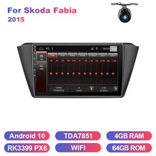 Cargar imagen en el visor de la galería, Eunavi Car Multimedia Player Android System Radio for Skoda Fabia 2015 GPS Navigation Stereo RDS DSP Touch screen WIFI