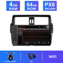 Załaduj zdjęcie do przeglądarki galerii, Eunavi Android 10 Autoradio For TEunavi Android 10 Autoradio dla Toyota Land Cruiser Prado 150 2013-2017 Radio samochodowe multimedialny odtwarzacz wideo nawigacja GPS 2 Din