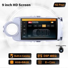 Załaduj zdjęcie do przeglądarki galerii, Eunavi 2 Din Android 10 Car Radio GPS For Toyota Yaris 2012 2013 -  2017 Multimedia Video Player Head unit 2Din Auto Stereo