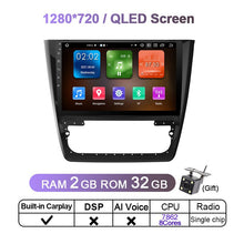 Laden Sie das Bild in den Galerie-Viewer, Eunavi 4G 1280*720 2 Din Car Radio Multimedia Video Player For Skoda Yeti 2014 2015 - 2018 GPS 2Din DVD Head unit 8Core 6G 128G