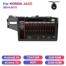 Charger l&#39;image dans la galerie, Eunavi 2 din no dvd Car Multimedia Radio Stereo For 2014 2015 HONDA JAZZ FIT Right Hand Drive GPS 4G 64G WIFI BT Android System