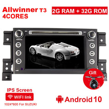 Charger l&#39;image dans la galerie, Eunavi 2din Android 10 car dvd radio gps navigation for Suzuki Grand Vitara 2005-2012 2din multimedia player headunit stereo bt