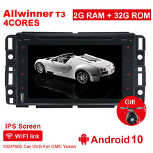 Charger l&#39;image dans la galerie, Eunavi 2 Din Android 10 Car DVD radio For Chevrolet/Silverado/Tahoe/Monte GMC Yukon/Denali/Acadia 2din gps stereo multimedia