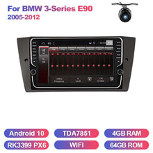 Cargar imagen en el visor de la galería, Eunavi 1 din Android Car Radio gps For BMW 3-Series E90 2005-2012 stereo navigation multimedia player touch screen headunit HDMI