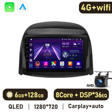 Laden Sie das Bild in den Galerie-Viewer, Eunavi 2 din Android auto For Renault Koleos 2008-2016 Car Radio Multimedia Video Player stereo GPS carplay 4G QLED 2DIN