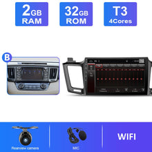 Laden Sie das Bild in den Galerie-Viewer, Eunavi Android 10 Autoradio For Toyota RAV4 2013 2014 2015 - 2018 Car Radio Multimedia Video Player GPS Navi 4G 64G No 2 din DVD