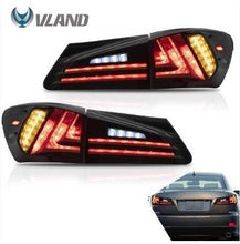 Charger l&#39;image dans la galerie, VLAND Car Accessories LED Tail Lights Assembly For Lexus Sedan XE20 IS250 IS350 2006-2013 Full LED Turn Signal Reverse Lights