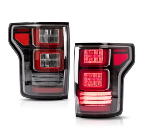 VLAND Tail Lights Assembly For Ford F-150 2018 2019 Taillight Tail Lamp With Turn Signal Reverse Lights LED DRL Light