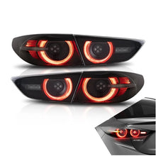 Laden Sie das Bild in den Galerie-Viewer, Vland Car Lamp Assembly For Mazda 3 Axela Full LED Taillights Tail Lamp 2019 2020 2021 Sequential Rear Lamp Smoke 3 Sedan