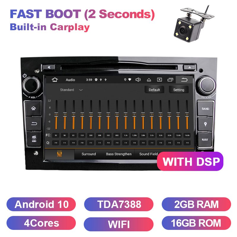 Eunavi DSP 2 Din Android Car Radio aAudio GPS DVD For opel Vauxhall Astra H G J Vectra Antara Zafira Corsa Vivaro Meriva Veda