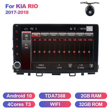 Load image into Gallery viewer, Eunavi 1 din android 10 Car radio gps for KIA RIO 2017 2018 multimedia stereo player navigation headunit autoradio WIFI