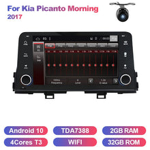 Load image into Gallery viewer, Eunavi 1 Din 8&#39;&#39; Android 9 Car Radio Stereo GPS Navigation for Kia Picanto Morning 2017 1din headunit multimedia IPS TDA7851 USB