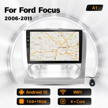 Charger l&#39;image dans la galerie, Eunavi 2 Din Android Car Radio For ford focus 2 Mk2 2004-2011 Multimedia Player Auto Audio GPS Navigation 4G 64GB DSP NO DVD