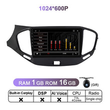 Charger l&#39;image dans la galerie, Eunavi 2 Din Android 11 Car Multimedia Video Player For LADA Vesta Cross Sport 2015 - 2018 Car Radio DVD GPS Navigation 1280*720