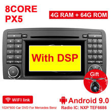 Load image into Gallery viewer, Eunavi 2 din Octa core Android 9 Car multimedia radio dvd gps for Mercedes Benz R Class W251 2006-2013 R280 R300 R320 R350 DSP