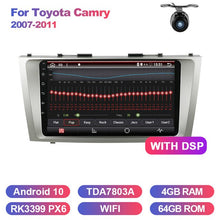 Cargar imagen en el visor de la galería, Eunavi 2 din Android 10 Car Radio Stereo Multimedia for toyota camry 2007 2008 2009 2010 2011 2din GPS navigation Headunit