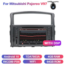 Charger l&#39;image dans la galerie, Eunavi 2 Din 7&#39;&#39; Android Car Radio DVD GPS Auto For MITSUBISHI PAJERO V97 2006-2014 Audio Stereo Multimedia Player WIFI