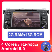 Load image into Gallery viewer, Eunavi Android 9.0 Car DVD for BMW E46 M3 Rover 3 Series 1 Din Multimedia radio player GPS Autoradio Stereo system TDA7851 RDS