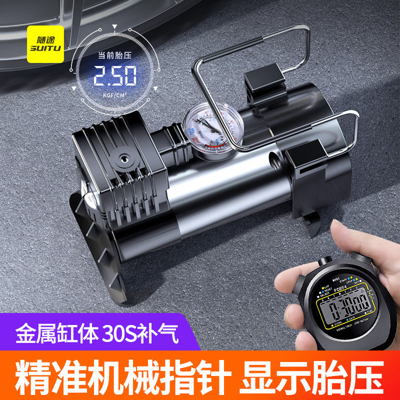 Car air pump 12V air pump air pump electric air pump inflator portable air pump cross-border model