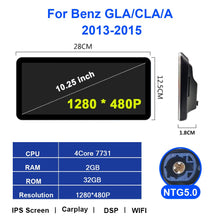 Załaduj zdjęcie do przeglądarki galerii, Eunavi Android Car radio Multimedia Player for Mercedes Benz A CLA GLA Class W117 W176 X156 2013-2015 NTG 4.5 NTG 5.0 gps