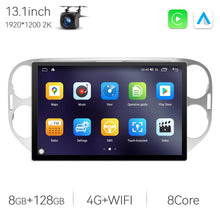 Załaduj zdjęcie do przeglądarki galerii, Eunavi 7862 13.1inch 2din Android Auto Radio For VW Volkswagen Tiguan 1 NF 2006 - 2016 Car Multimedia Video Player GPS Stereo 4G