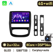 Cargar imagen en el visor de la galería, Eunavi 9&#39;&#39; Android 10 Car Radio Stereo For Renault Duster 1 2010 2011 2012 2013 2014 2015 Multimedia Player 2 Din Carplay 4G GPS