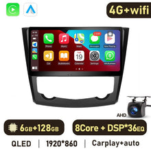 Load image into Gallery viewer, Eunavi 2din Car Multimedia Video Player For Renault Kadjar 2015 - 2019 Android 10 Navigation GPS QLED 1920*860P 4G Carplay