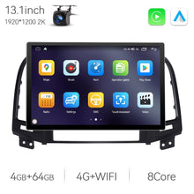 Laden Sie das Bild in den Galerie-Viewer, Eunavi 7862 8Core 2K 13.1inch 2din Android Radio For Hyundai Santa Fe 2 2006 - 2012 Car Multimedia Video Player GPS Stereo