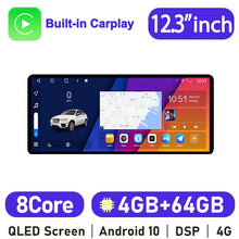 Cargar imagen en el visor de la galería, Eunavi 12.3&#39;&#39; Android Auto Radio For Toyota Land Cruiser 200 LC200 2008--2020 Car Multimedia Video Player 4G Carplay Stereo GPS