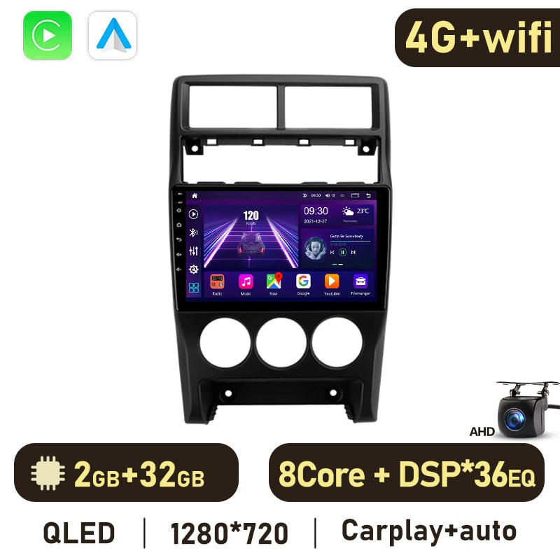 Eunavi 4G 2DIN Android Auto Radio GPS For LADA Priora I 1 2013 - 2018 Car Multimedia Video Player Carplay 2 Din