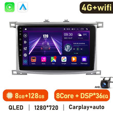 Laden Sie das Bild in den Galerie-Viewer, Eunavi 4G 2DIN Android Auto Radio GPS For Toyota Land Cruiser 100 For Lexus LX470 2002-2007 Car Multimedia Video Player Carplay