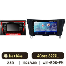 Cargar imagen en el visor de la galería, Eunavi 2 Din Android Auto Radio For Nissan Qashqai J11 X-Trail 3 T32 2013-2017 Carplay Car Multimedia Player GPS 2din Autoradio