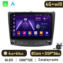 Charger l&#39;image dans la galerie, Eunavi 4G 2DIN Android Auto Radio GPS For Lexus IS250 300 2006-2012 Car Multimedia Video Player Carplay 2 Din