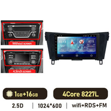 Load image into Gallery viewer, Eunavi 2 Din Android Auto Radio For Nissan Qashqai J11 X-Trail 3 T32 2013-2017 Carplay Car Multimedia Player GPS 2din Autoradio