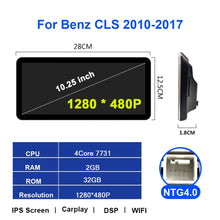 Load image into Gallery viewer, Eunavi Android Car Navigation Player for Benz CLS Class W218 CLS400 CLS500 CLS260 CLS320 CLS350 2010-2017 car radio 4G wifi