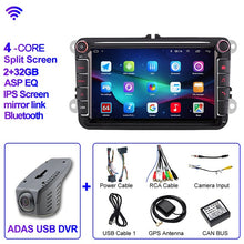 Laden Sie das Bild in den Galerie-Viewer, Eunavi Android 11 Car Video Player CARPLAY For VW Volkswagen Passat B7 B6 Golf Touran Polo Tiguan Jetta GPS Navigation Stereo