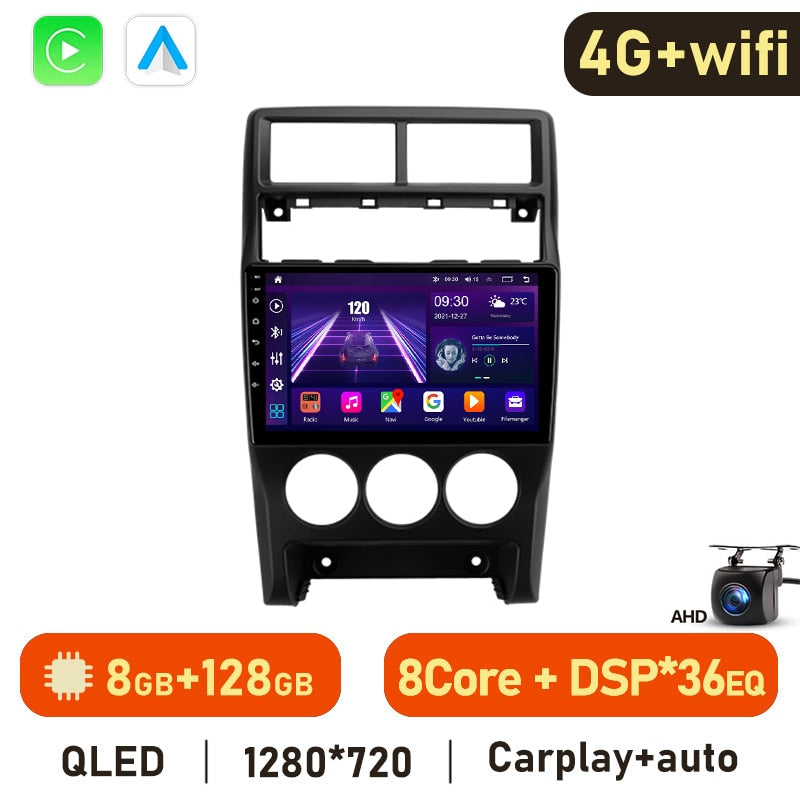 Eunavi 4G 2DIN Android Auto Radio GPS For LADA Priora I 1 2013 - 2018 Car Multimedia Video Player Carplay 2 Din