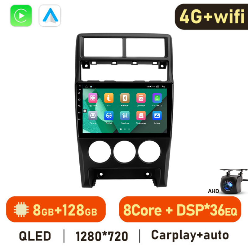 Eunavi 7862 4G 2DIN Android Auto Radio GPS For LADA Priora I 1 2013 - 2018 Car Multimedia Video Player Carplay 2 Din